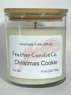 Christmas Cookie 8 oz. Candle TUMBLER JAR