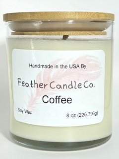 Coffee 8 oz Candle TUMBLER JAR