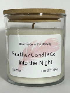 Into the Night 8 oz. Candle TUMBLER JAR